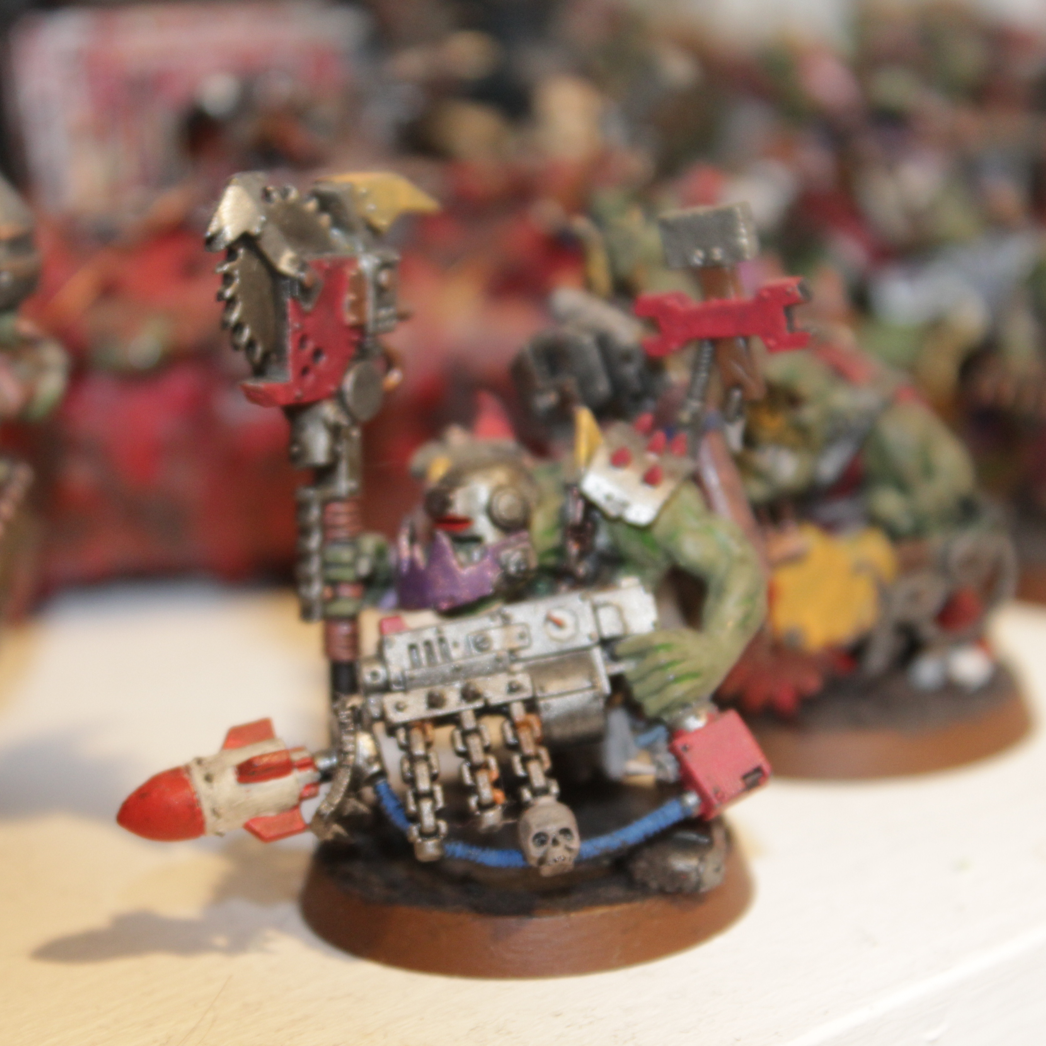 Ork Nob Boss Shoota warhammer 40k painted